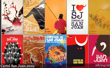 Inicia la votación un solo cartel entre los 10 elegidos.